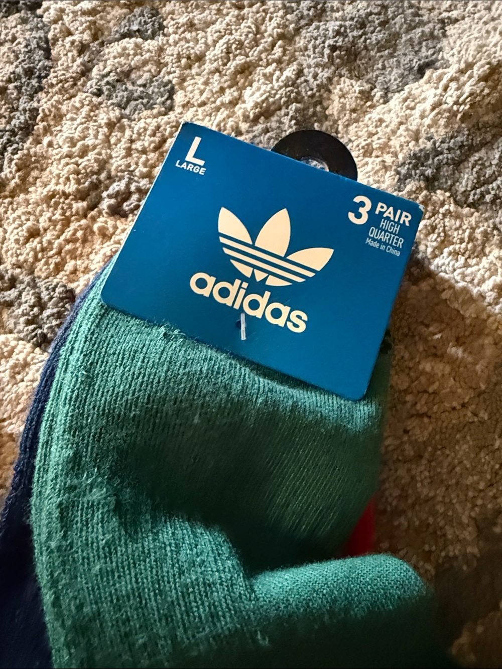 Adidas Men's Crew Socks Pack - Multicolor - Picture 2 of 6